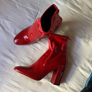 Aldo Red Booties